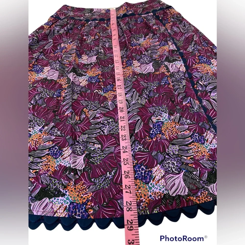 Kika Vargas Multicolor Floral Midi Skirt - Picture 6 of 10